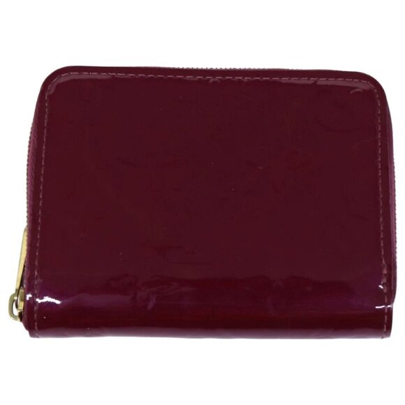 LOUIS VUITTON Monogram Vernis Zippy Coin Purse Wallet Purple - Picture 12 of 15